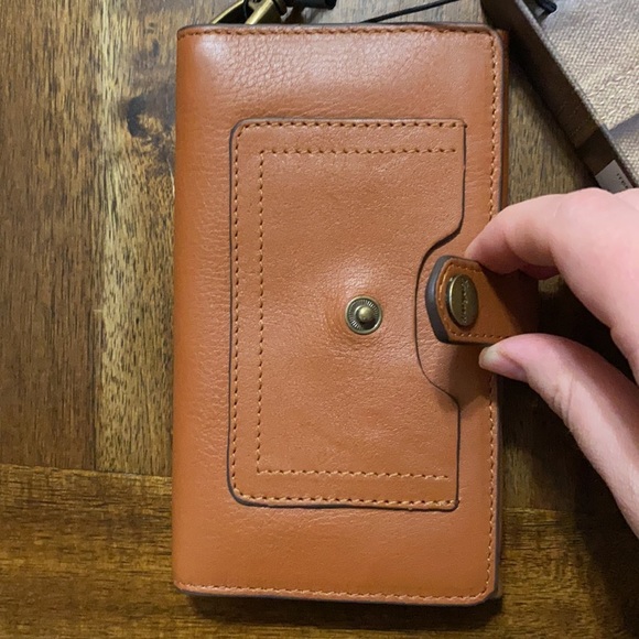 Carhartt Bags Carhartt Womens Signature Phone Clutch In Tan Poshmark